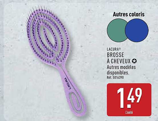 LACURA BROSSE À CHEVEUX