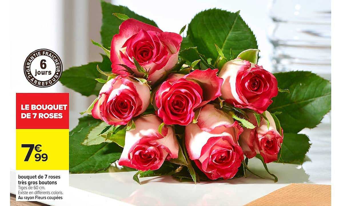 LE BOUQUET DE 7 ROSES