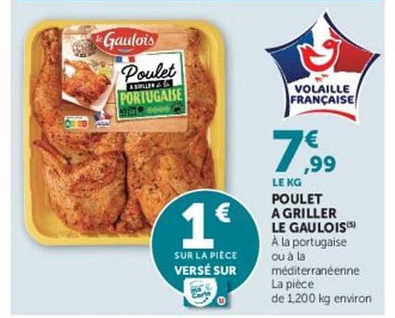 Le Gaulois Poulet Portugaise