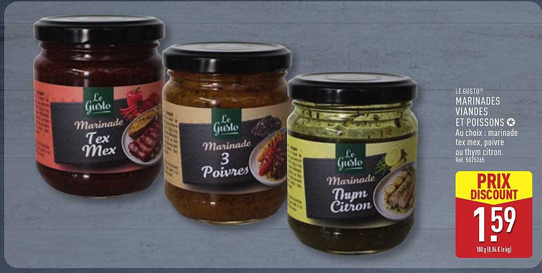Le Gusto Marinade Tex Mex