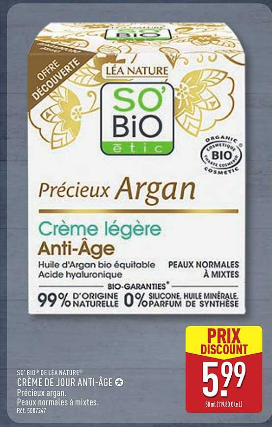 LÉA NATURE SO'BiO étic Précieux Argan