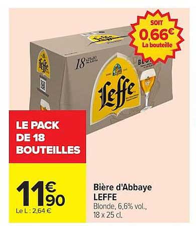LEFFE Bière d'Abbaye