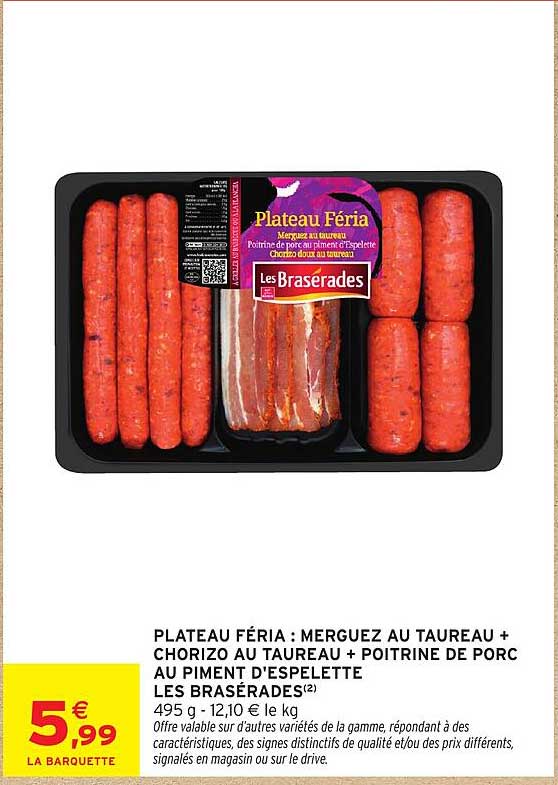 Les Brasérades Plateau Féria