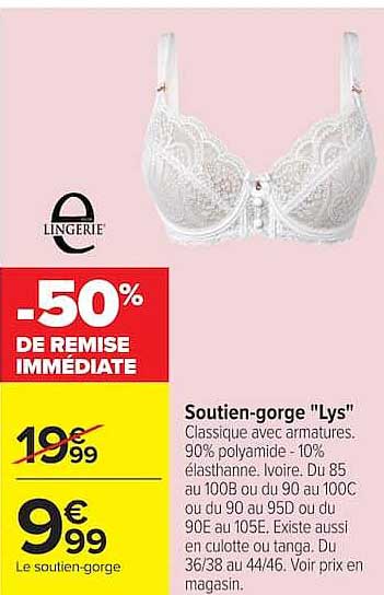 Lingerie Soutien-gorge "Lys