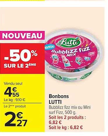 Lutti Bubblizz Fizz Mix