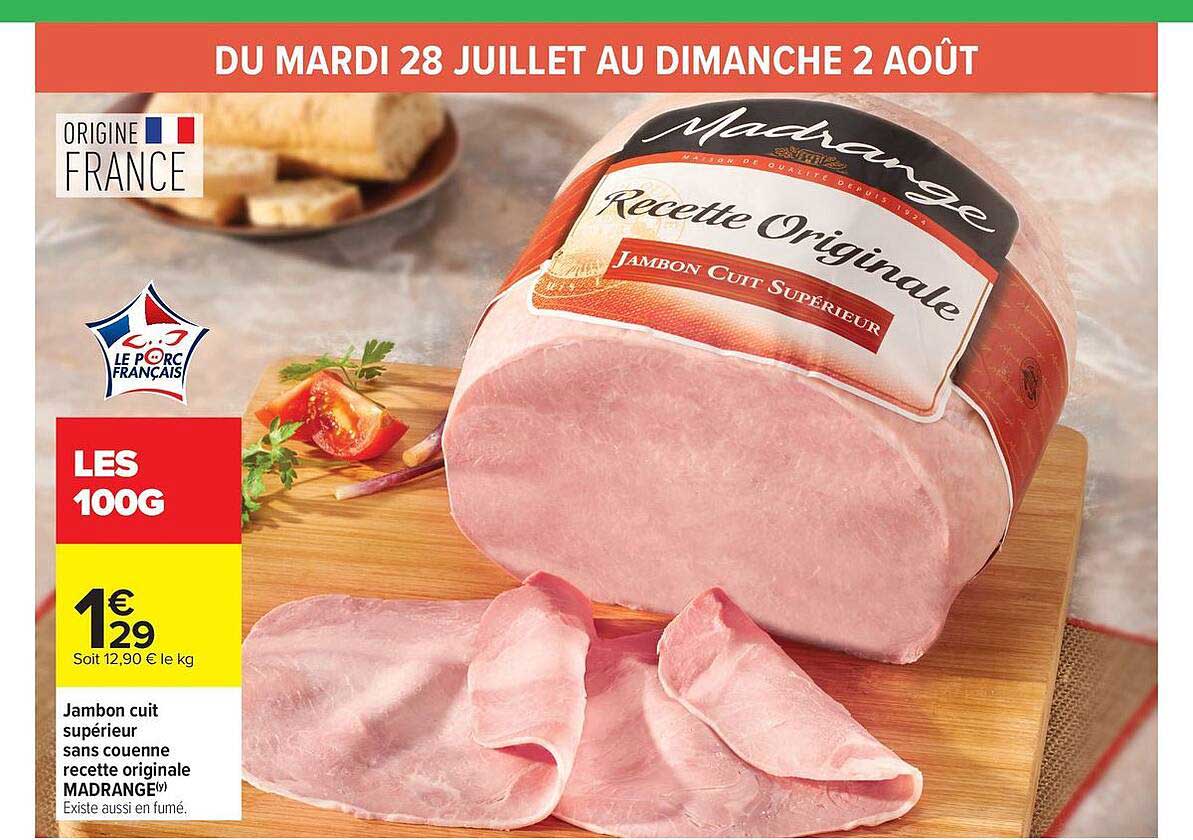 Madrange Recette Originale