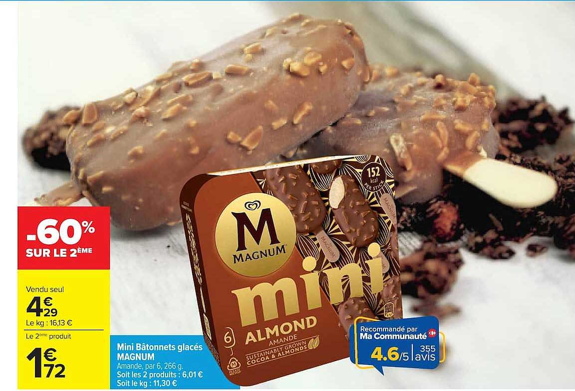 MAGNUM mini ALMOND