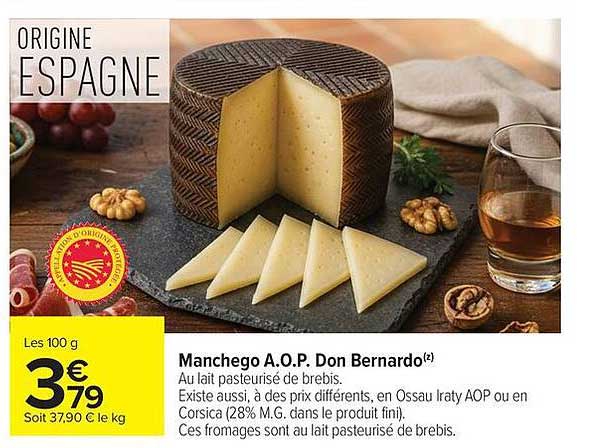 Manchego A.O.P. Don Bernardo