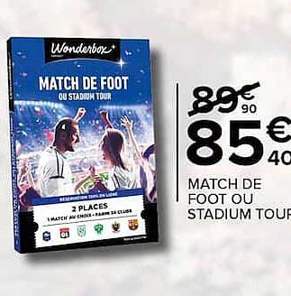 MATCH DE FOOT OU STADION TOUR