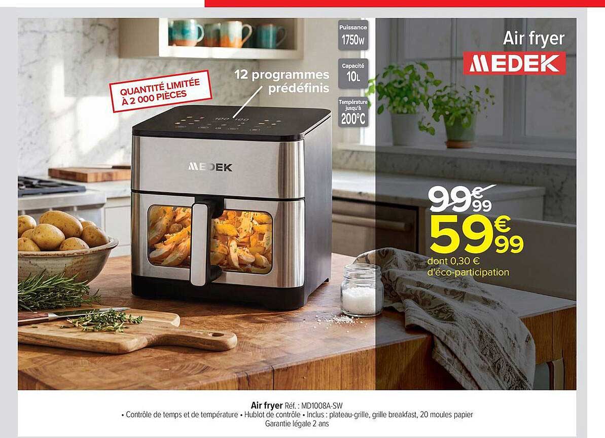 MEDEK Air fryer
