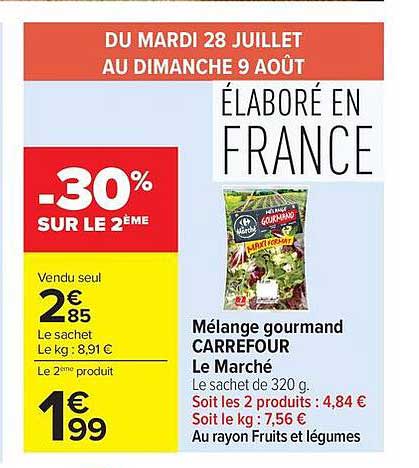 Mélange gourmand CARREFOUR Le Marché