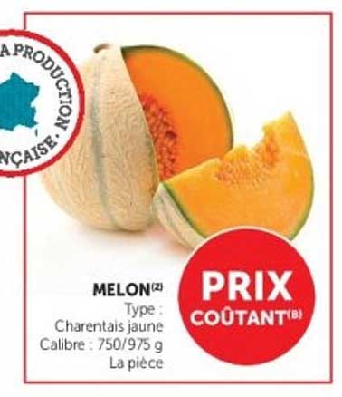 MELON Charentais jaune