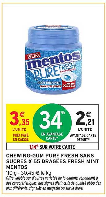 Mentos Pure Fresh