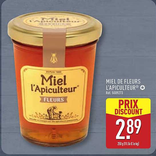 Miel l’Apiculteur Fleurs