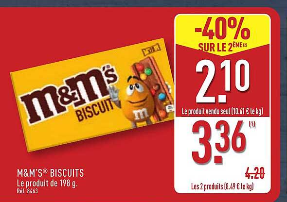 M&M'S BISCUIT