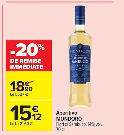 MONDORO Aperitivo
