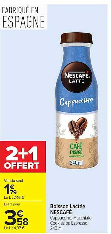 NESCAFÉ LATTE Cappuccino