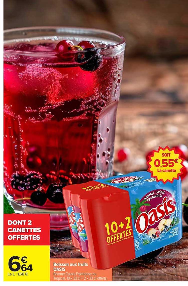 Oasis Boisson aux fruits