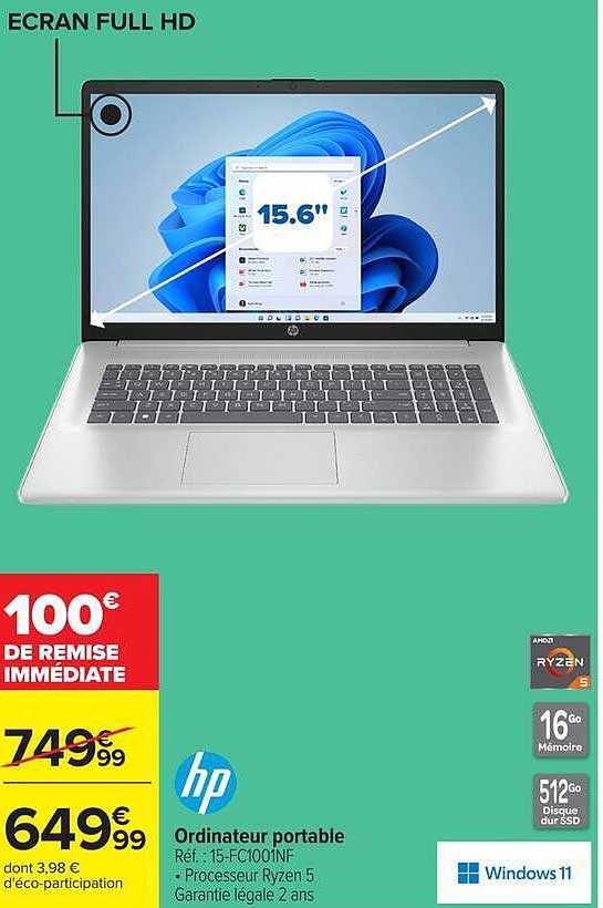 Ordinateur portable hp