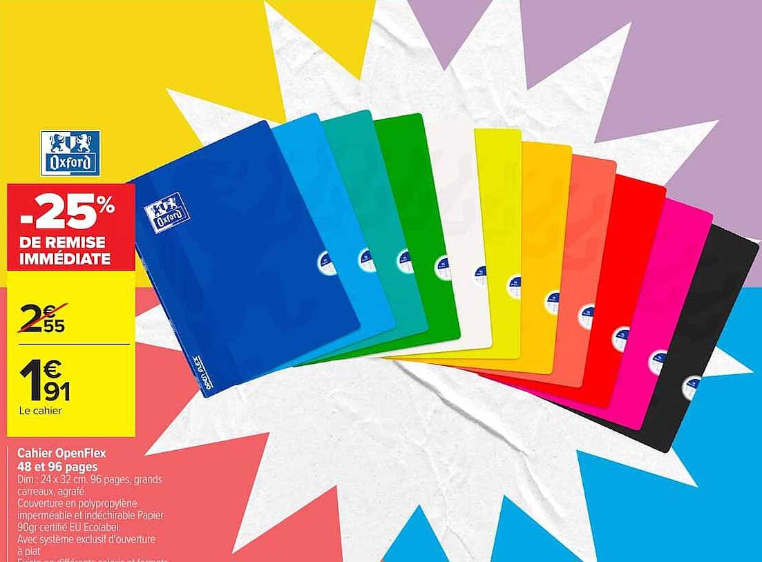 Oxford Cahier OpenFlex
