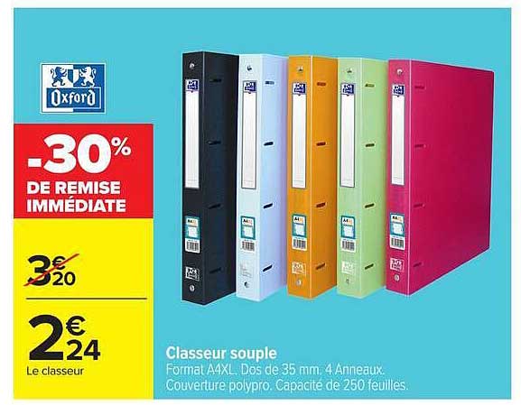 Oxford Classeur souple