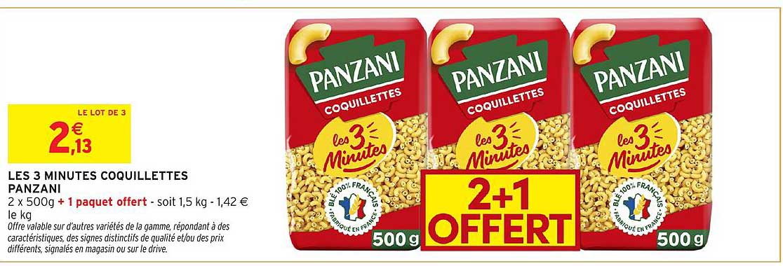 Panzani Coquillettes
