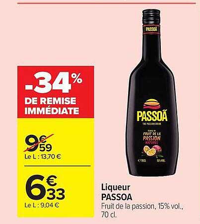 PASSOA Liqueur