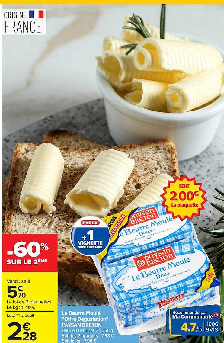 Paysan Breton Le Beurre Moulé