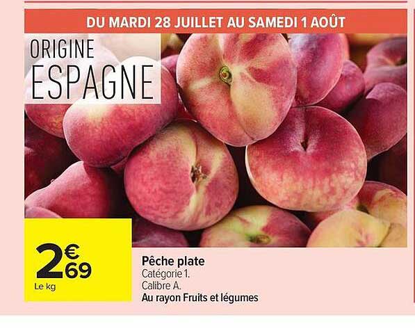 Pêche plate