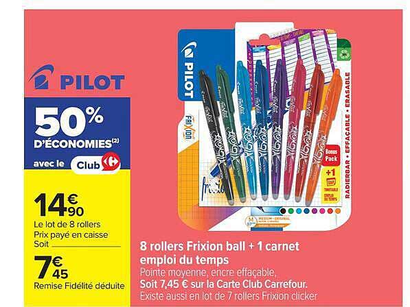 PILOT Frixion ball