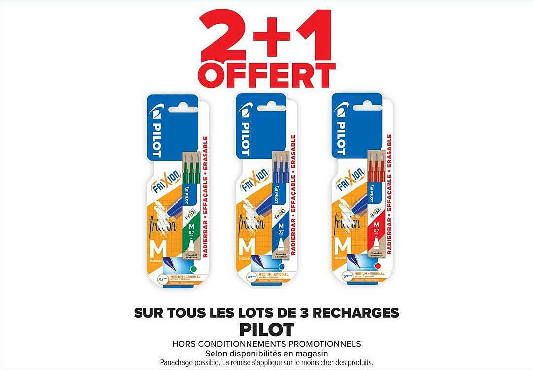 Pilot recharges