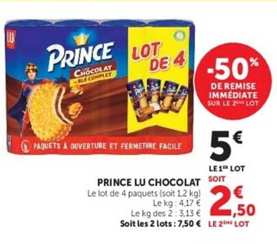 PRINCE LU CHOCOLAT