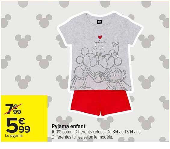 Pyjama enfant