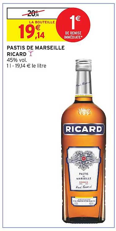 Ricard PASTIS DE MARSEILLE