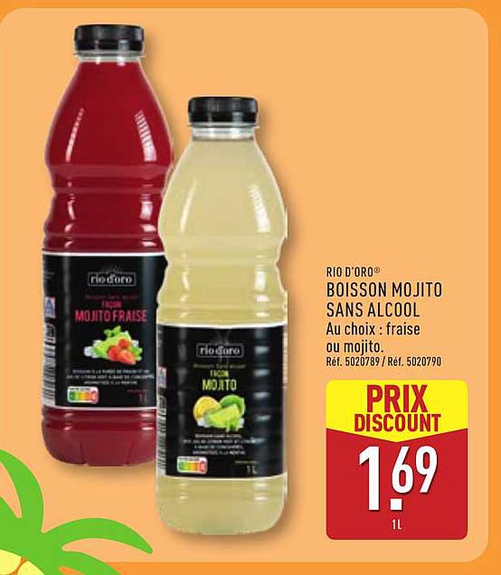 RIO D'ORO BOISSON MOJITO SANS ALCOOL