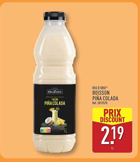 RIO D'ORO BOISSON PIÑA COLADA