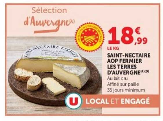 Saint-Nectaire AOP Fermier