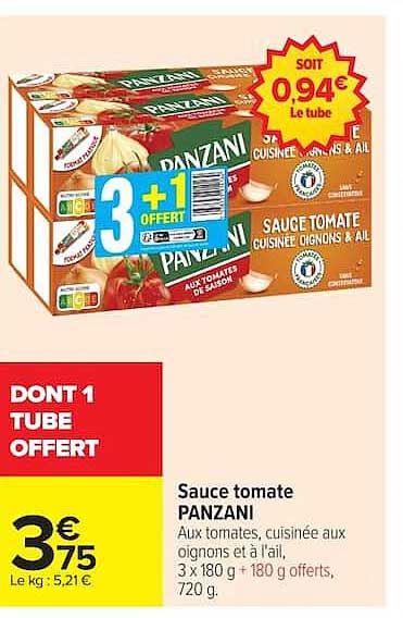 Sauce tomate PANZANI