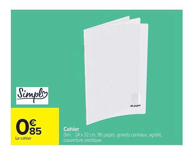 Simply Cahier