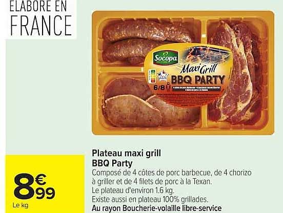 Socopa Maxi Grill BBQ Party