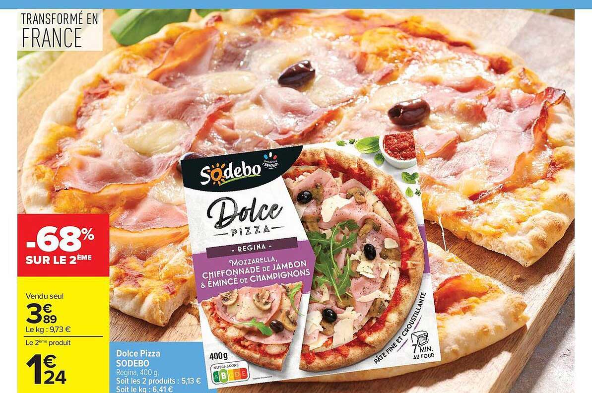Sodebo Dolce Pizza