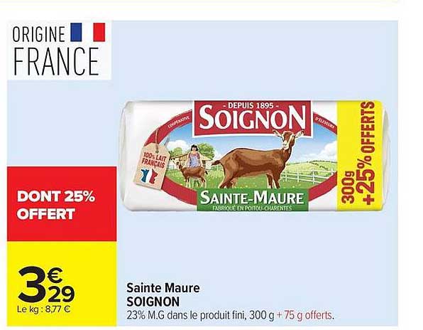 Soignon Sainte-Maure