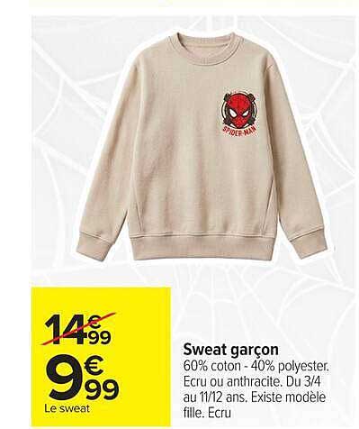 Sweat garçon