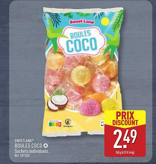 SweetLand BOULES COCO