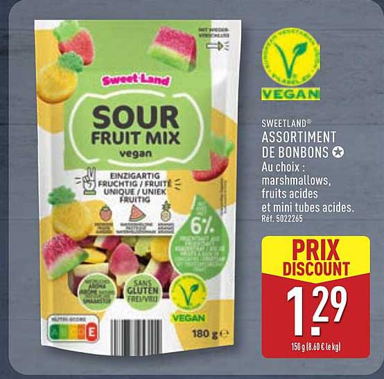 SweetLand SOUR FRUIT MIX