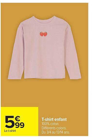 T-shirt enfant