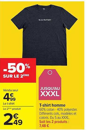 T-shirt homme