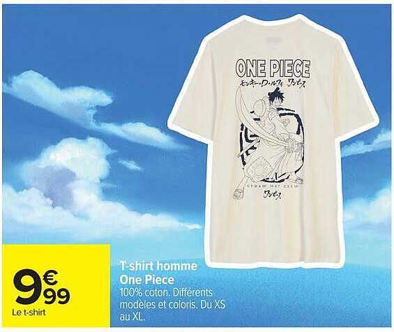 T-shirt homme One Piece