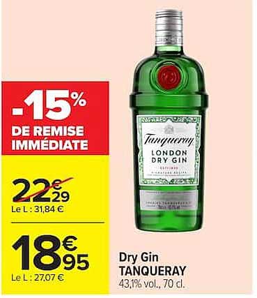 TANQUERAY Dry Gin