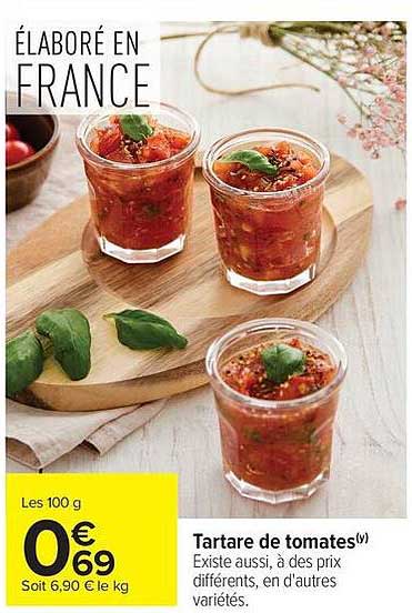 Tartare de tomates